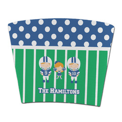 Football Party Cup Sleeve - without bottom (Personalized)