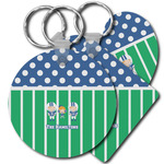 Football Plastic Keychain (Personalized)