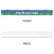 Football Plastic Ruler - 12" - APPROVAL