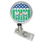 Football Retractable Badge Reel (Personalized)