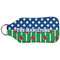 Football Sanitizer Holder Keychain - Large (Back)