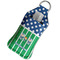 Football Sanitizer Holder Keychain - Large in Case