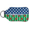 Football Sanitizer Holder Keychain - Small (Back)