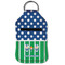 Football Sanitizer Holder Keychain - Small (Front Flat)