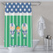 Football Shower Curtain Lifestyle