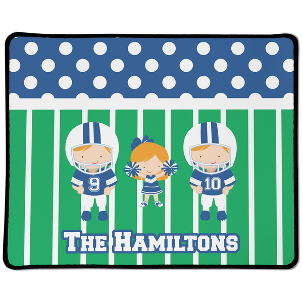 Custom Football Large Gaming Mouse Pad - 12.5" x 10" (Personalized)