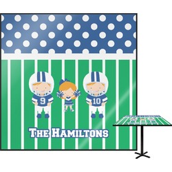 Football Square Table Top - 24" (Personalized)
