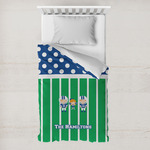 Football Toddler Duvet Cover w/ Multiple Names