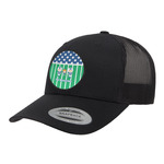 Football Trucker Hat - Black (Personalized)