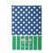 Football Waffle Weave Golf Towel - Front/Main