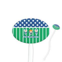 Football Oval Stir Sticks (Personalized)