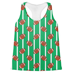 Football Womens Racerback Tank Top - X Large