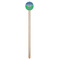 Football Wooden 7.5" Stir Stick - Round - Single Stick