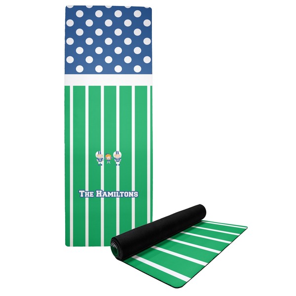 Custom Football Yoga Mat (Personalized)