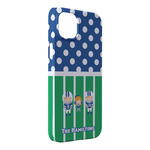 Football iPhone Case - Plastic - iPhone 14 Pro Max (Personalized)