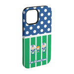 Football iPhone Case - Rubber Lined - iPhone 15 (Personalized)