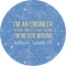 Engineer Quotes 1" Multipurpose Round Labels - Single Sticker