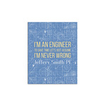 Engineer Quotes Poster - Multiple Sizes (Personalized)