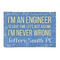 Engineer Quotes 2'x3' Indoor Area Rugs - Main