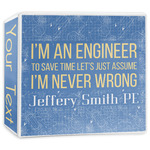 Engineer Quotes 3-Ring Binder - 3 inch (Personalized)