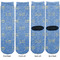 Engineer Quotes Adult Crew Socks - Double Pair - Front and Back - Apvl