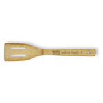 Engineer Quotes Bamboo Slotted Spatula - Double Sided (Personalized)