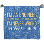 Engineer Quotes Bath Towel (Personalized)