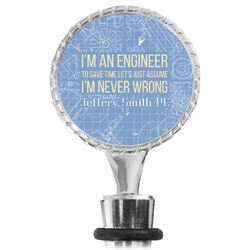 Engineer Quotes Wine Bottle Stopper (Personalized)