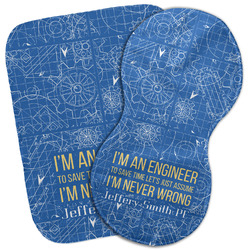 Engineer Quotes Burp Cloth (Personalized)