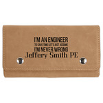 Engineer Quotes Cards & Dice Set - Light Brown (Personalized)