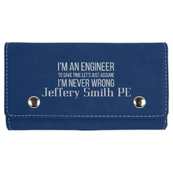 Engineer Quotes Cards & Dice Set - Navy Blue (Personalized)