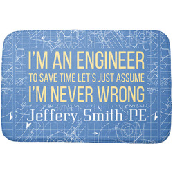 Engineer Quotes Dish Drying Mat (Personalized)
