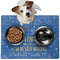 Engineer Quotes Dog Food Mat - Medium LIFESTYLE