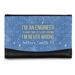 Engineer Quotes Genuine Leather Women's Wallet - Small (Personalized)