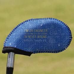 Engineer Quotes Golf Club Iron Cover (Personalized)