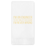 Engineer Quotes Guest Towels - Full Color