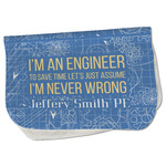 Engineer Quotes Burp Cloth - Fleece w/ Name or Text