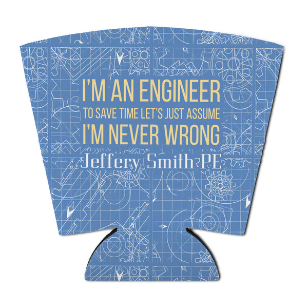 Custom Engineer Quotes Party Cup Sleeve - with Bottom (Personalized)