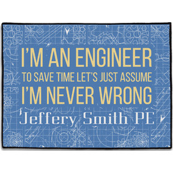 Engineer Quotes Door Mat (Personalized)