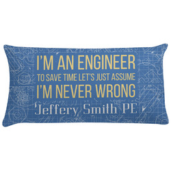 Engineer Quotes Pillow Case - King (Personalized)