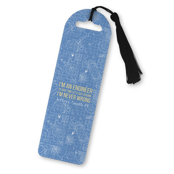 Custom Engineer Quotes Plastic Bookmark (Personalized)