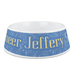 Engineer Quotes Plastic Dog Bowl - Medium (Personalized)