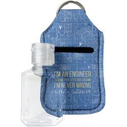 Engineer Quotes Hand Sanitizer & Keychain Holder - Small (Personalized)