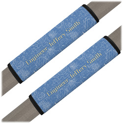 Engineer Quotes Seat Belt Covers (Set of 2) (Personalized)