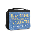 Engineer Quotes Toiletry Bag - Small (Personalized)