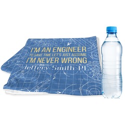 Engineer Quotes Sports & Fitness Towel (Personalized)
