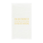 Engineer Quotes Guest Paper Towels - Full Color - Standard