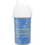 Engineer Quotes Toddler Sippy Cup (Personalized)