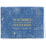 Engineer Quotes Kitchen Towel - Waffle Weave (Personalized)