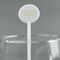 Engineer Quotes White Plastic 5.5" Stir Stick - Round - Main